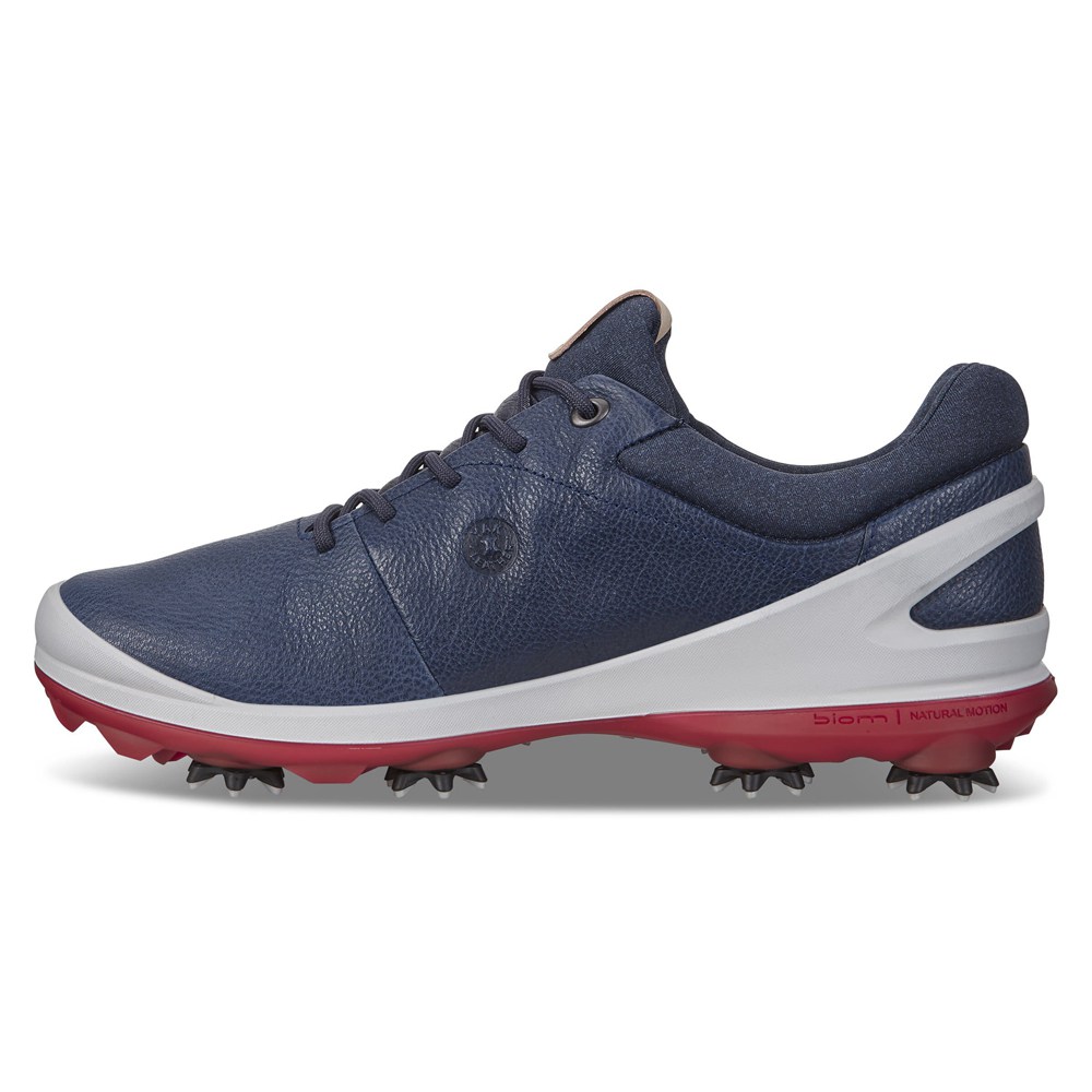 Zapatos De Golf Hombre - ECCO Biom G3 - Azul Marino - PHQ658713